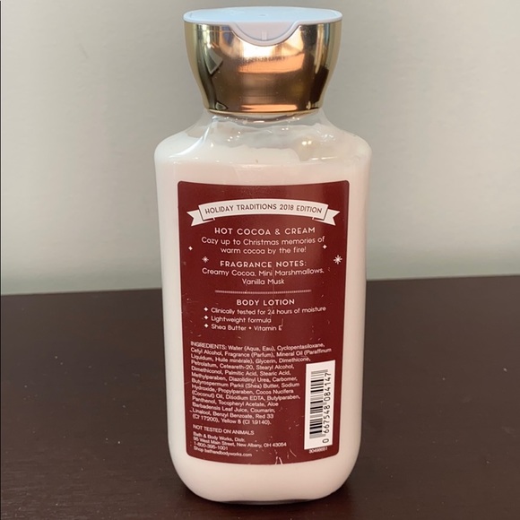 Bath & Body Works Skincare Bath Body Works Hot Cocoa Cream Body